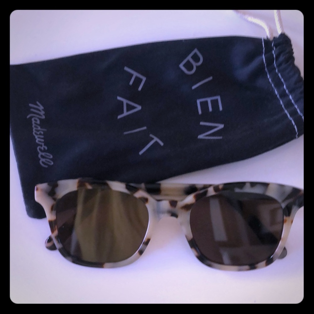 Madewell tortoiseshell sunglasses